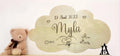 Plaque murale NUAGE